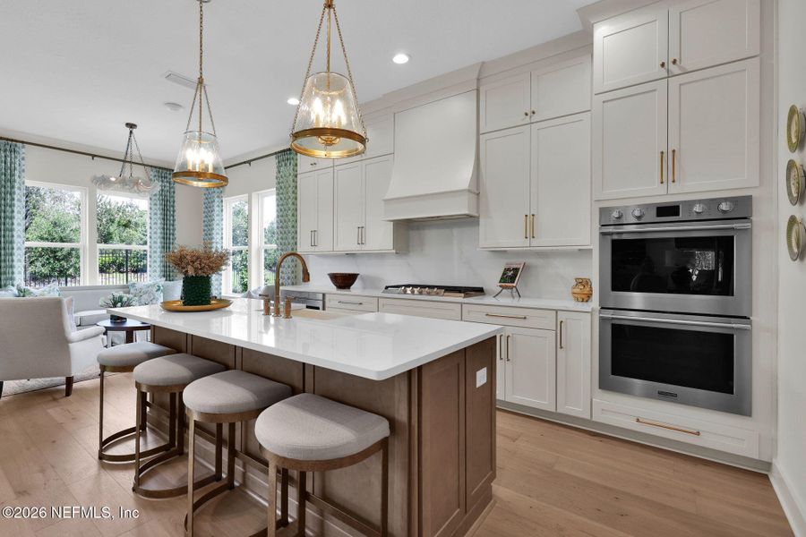 Furnished interior view inside a new home in Mariposa at EverRange 40' Series, Jacksonville (Image 54).