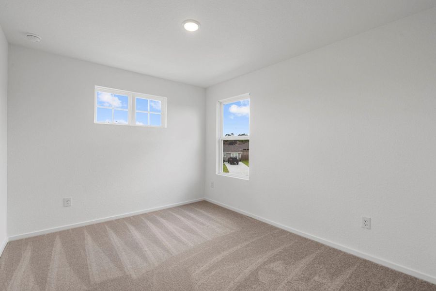 Spacious, unfurnished interior of a new home in Peppervine, Porter (Image 16). Spacious, unfurnished interior of a new home in Peppervine, Porter (Image 16).