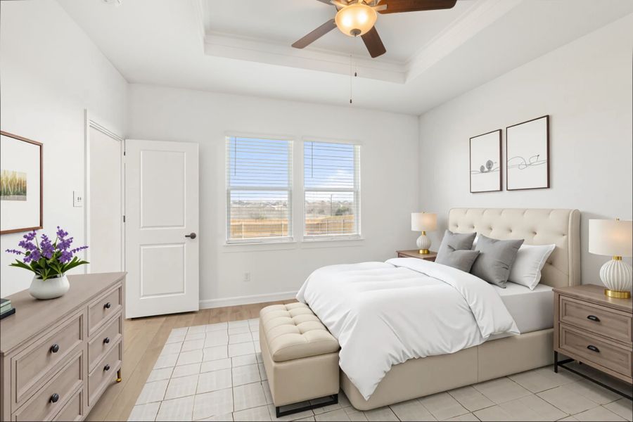 Representative furnished interior of a home built from the Serenada by Centex in Skyview, Belton (Image 5). Representative furnished interior of a home built from the Serenada by Centex in Skyview, Belton (Image 5).