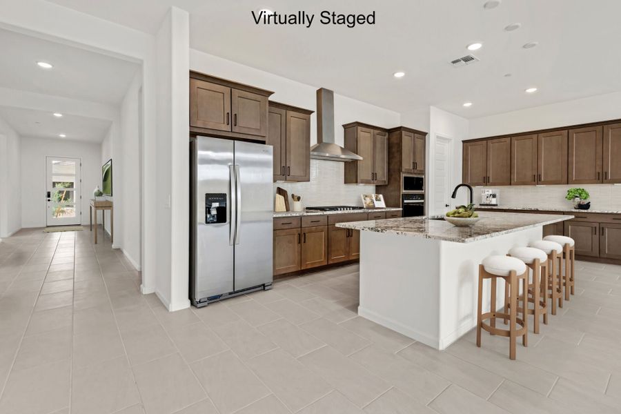 Furnished interior view inside a new home in Saguaro Reserve II, Marana (Image 7).