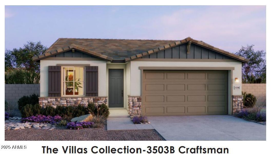 3503B Craftsman Elevation