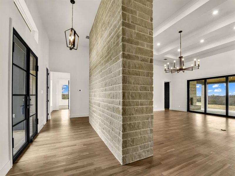 Beautiful Entry Designed with privacy and drama