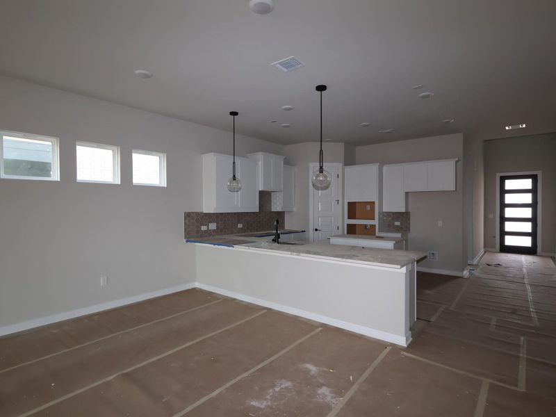 In-progress construction of a new home in Edgewood, Leander, TX (Image 12).
