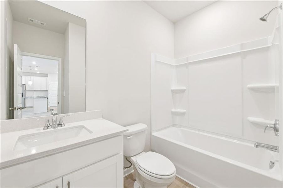Furnished interior view inside a new home in Martin Springs - Estate Series, Lawrenceville (Image 13). Furnished interior view inside a new home in Martin Springs - Estate Series, Lawrenceville (Image 13).