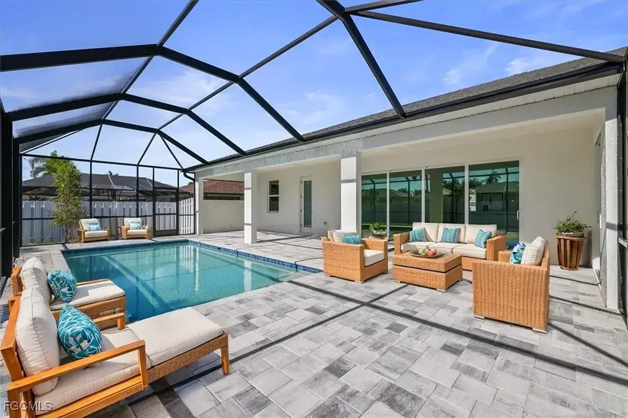 Exterior details and patio area of a home in Cape Coral, Cape Coral (Image 3). Exterior details and patio area of a home in Cape Coral, Cape Coral (Image 3).