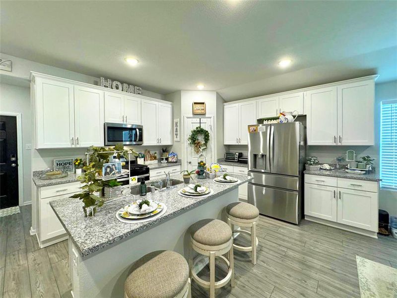 Furnished interior view inside a new home in , Weston (Image 9).