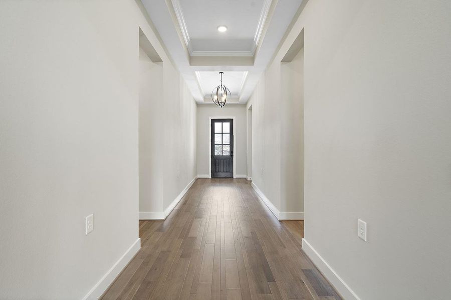 Representative unfurnished interior of a home built from the Sweet Clover by Caldwell Homes in Chambers Creek, Willis (Image 18). Representative unfurnished interior of a home built from the Sweet Clover by Caldwell Homes in Chambers Creek, Willis (Image 18).