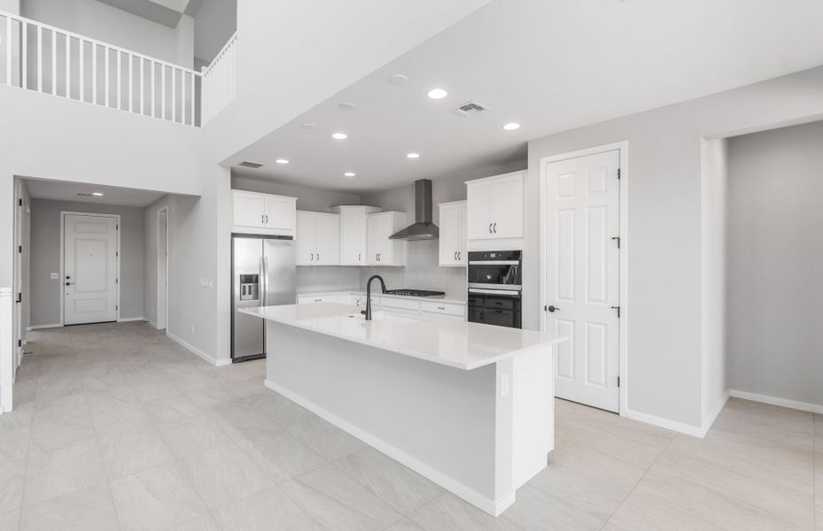 Furnished interior view inside a new home in Soleo, San Tan Valley (Image 15).