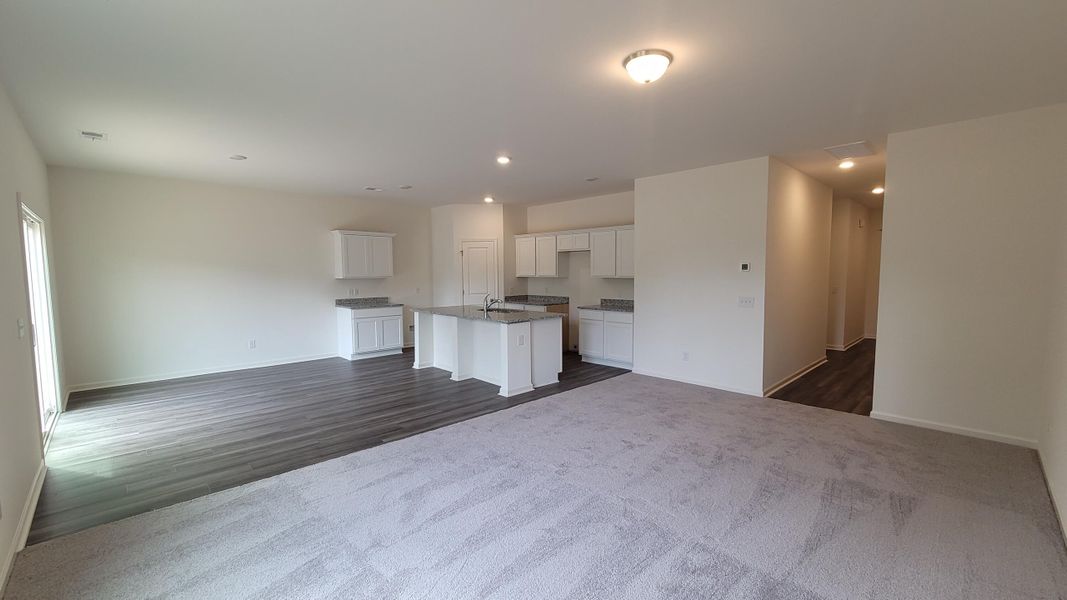 Spacious, unfurnished interior of a new home in Pender Woods at Cane Bay, Summerville (Image 5). Spacious, unfurnished interior of a new home in Pender Woods at Cane Bay, Summerville (Image 5).