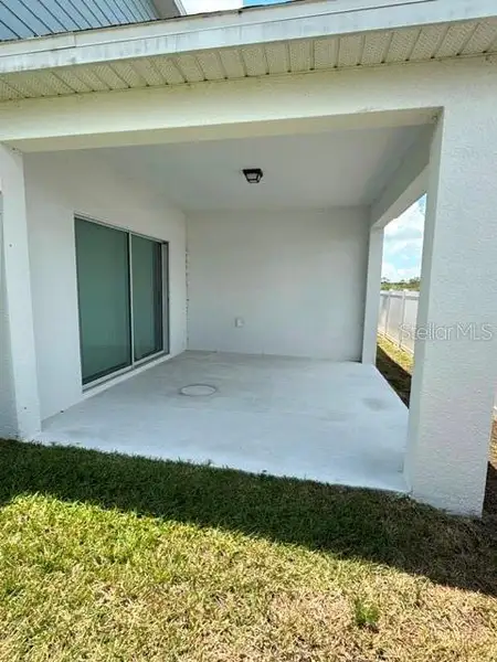Exterior details and patio area of a home in , Davenport (Image 1). Exterior details and patio area of a home in , Davenport (Image 1).