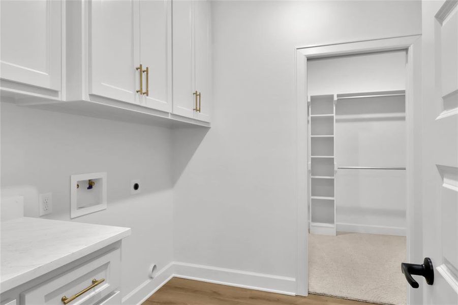 Furnished interior view inside a new home in , Flint (Image 9).