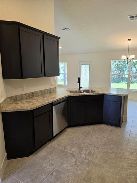 Furnished interior view inside a new home in Royal Highlands, Weeki Wachee (Image 7).