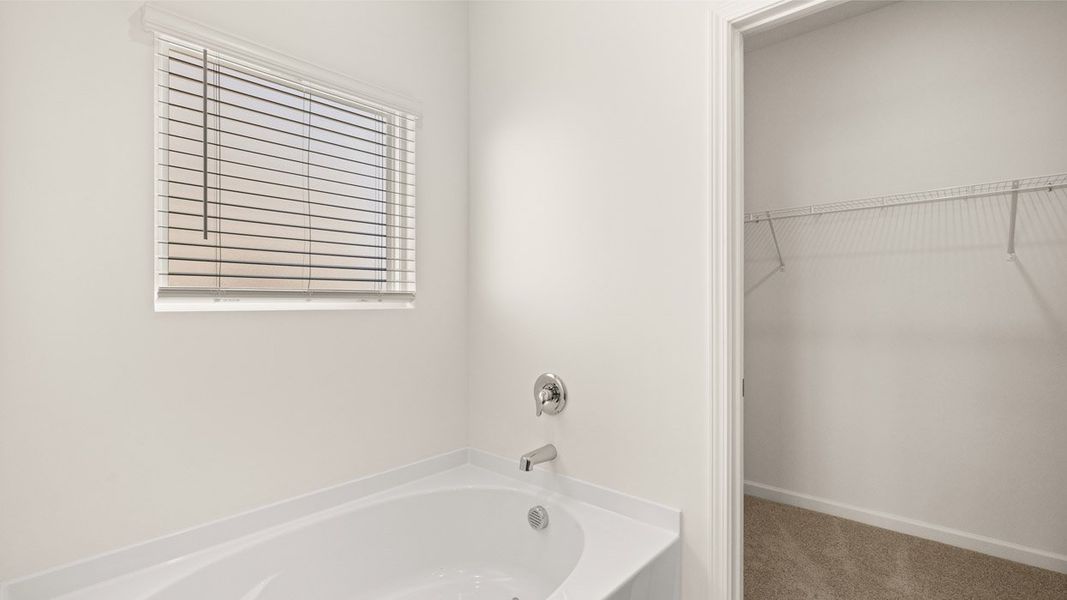 Representative unfurnished interior of a home built from the Belfort by D.R. Horton in Locust Grove Station - Cedar Ridge, Locust Grove (Image 19).