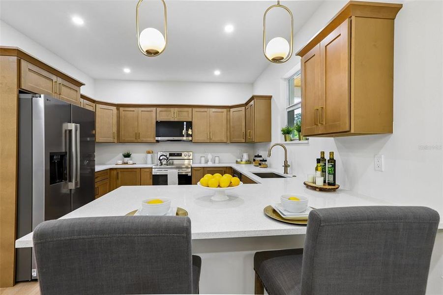 Furnished interior view inside a new home in , Dunedin (Image 38).