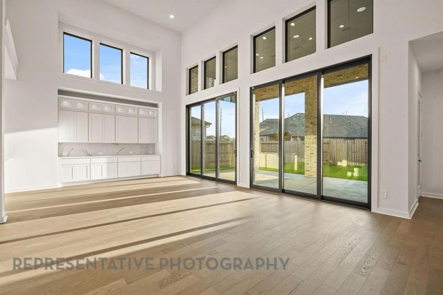 Spacious, unfurnished interior of a new home in Mosaic: 60ft. lots, Celina (Image 12).