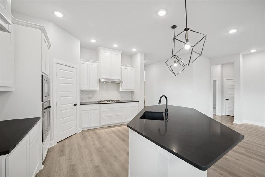 Furnished interior view inside a new home in Talia – Garden Series, Mesquite (Image 8). Furnished interior view inside a new home in Talia – Garden Series, Mesquite (Image 8).