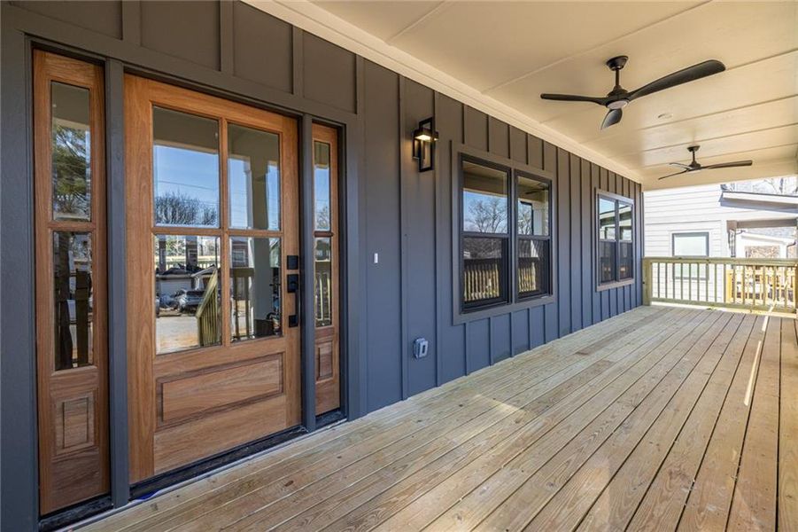 Exterior details and patio area of a home in , Avondale Estates (Image 2). Exterior details and patio area of a home in , Avondale Estates (Image 2).