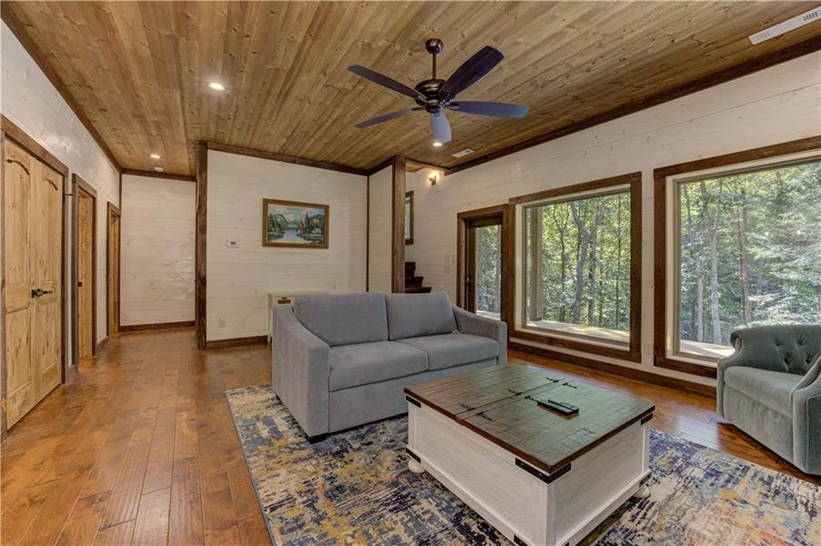 Furnished interior view inside a new home in , Cherry Log (Image 4). Furnished interior view inside a new home in , Cherry Log (Image 4).