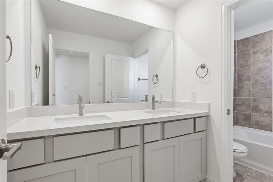 Furnished interior view inside a new home in The Ranch at Uptown Celina 40s, Celina (Image 11). Furnished interior view inside a new home in The Ranch at Uptown Celina 40s, Celina (Image 11).