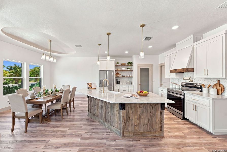 Furnished interior view inside a new home in , Kerrville (Image 15).