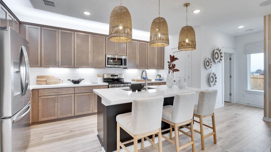 Model home photos of similar floorplans, not pictures of actual home.