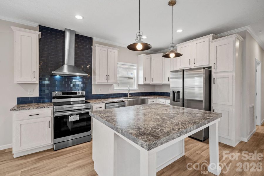 Furnished interior view inside a new home in , Asheville (Image 11).