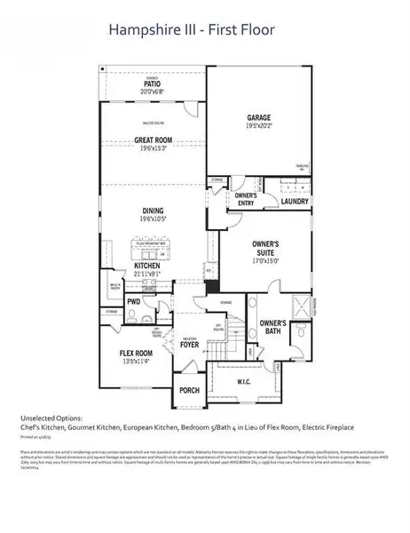 Hampshire III - First Floor