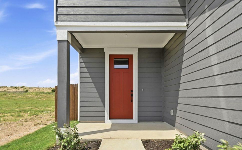 Exterior details and patio area of a home in Watermill-Heritage Collection, Uhland (Image 3). Exterior details and patio area of a home in Watermill-Heritage Collection, Uhland (Image 3).