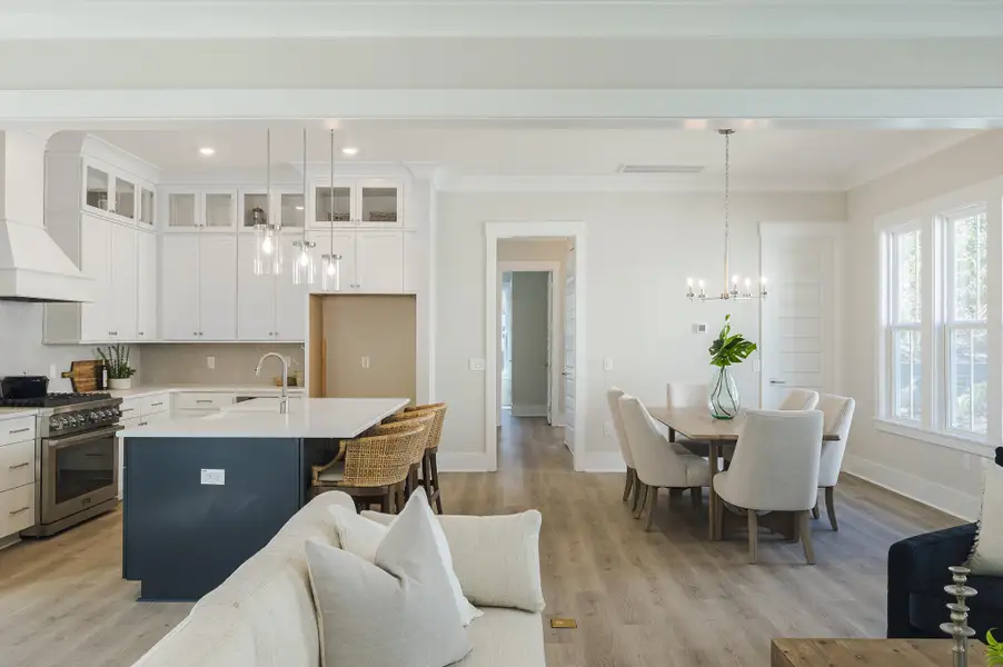 Furnished interior view inside a new home in Ferryboat Landing, Charleston (Image 4).