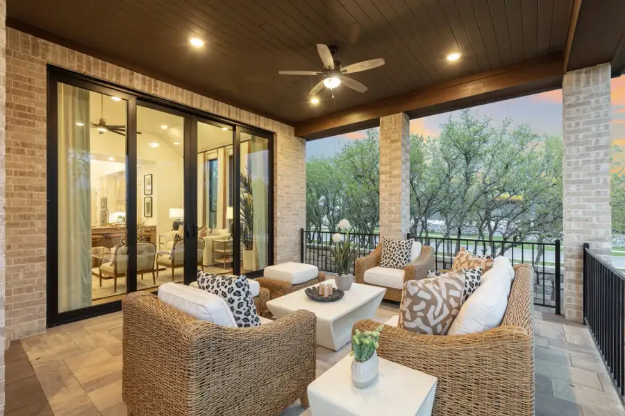 Representative Patio - some options shown