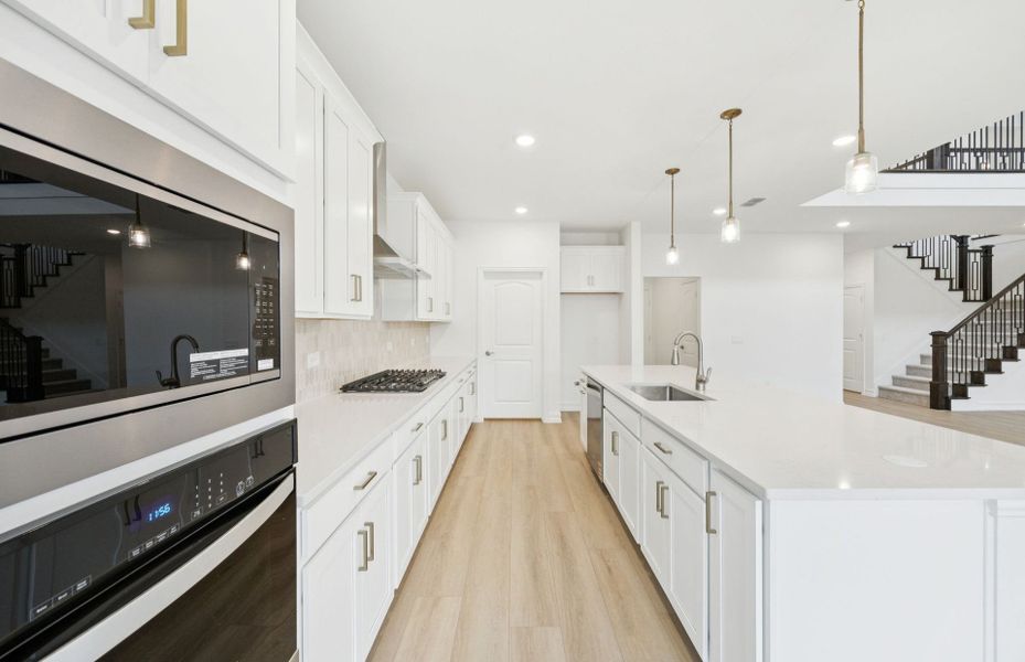 Representative furnished interior of a home built from the Gillett by Pulte Homes in Pinnacle at Legacy Hills, Celina (Image 8).