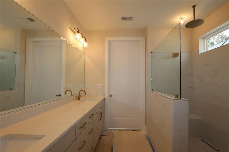Furnished interior view inside a new home in Maple Grove at Towne Lake, Woodstock (Image 5).