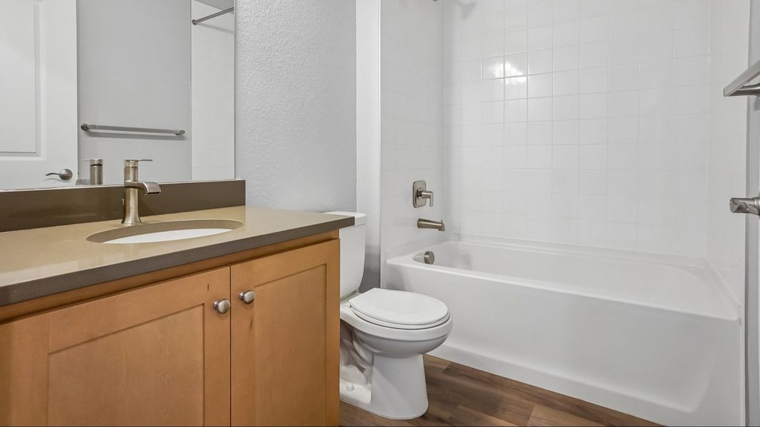 Furnished interior view inside a new home in Windler Townhomes, Aurora (Image 17).