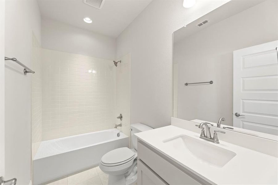 Furnished interior view inside a new home in Brookshire at Legacy Hills, Celina (Image 7).