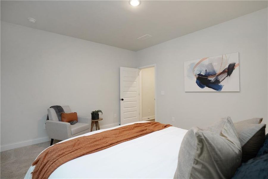 Furnished interior view inside a new home in , Stone Mountain (Image 10).