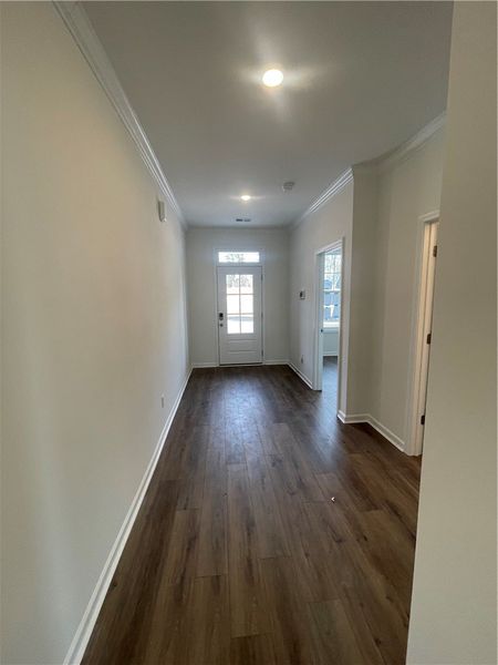 Spacious, unfurnished interior of a new home in Springwood Grove, Central (Image 14). Spacious, unfurnished interior of a new home in Springwood Grove, Central (Image 14).