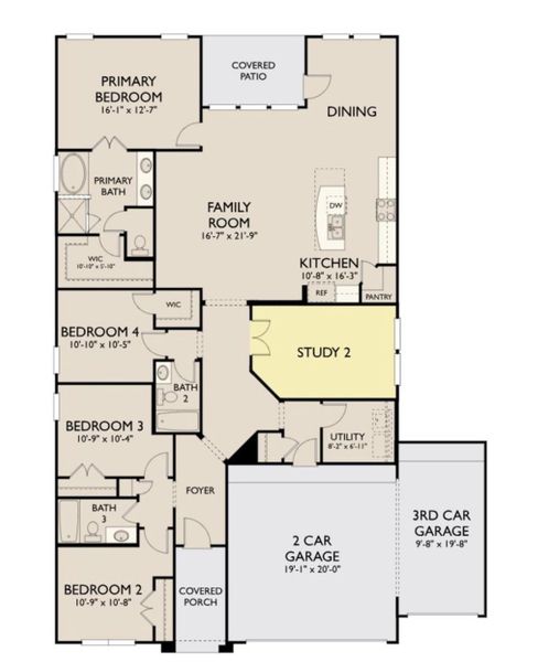 The Avery floor plan The Avery floor plan