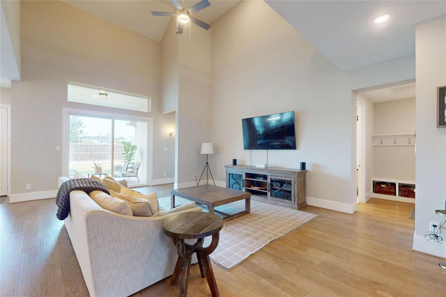 Furnished interior view inside a new home in Cane Island - 65' Homesites, Katy (Image 29).