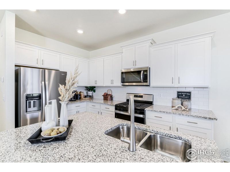 Furnished interior view inside a new home in Revere at Johnstown, Johnstown (Image 14).