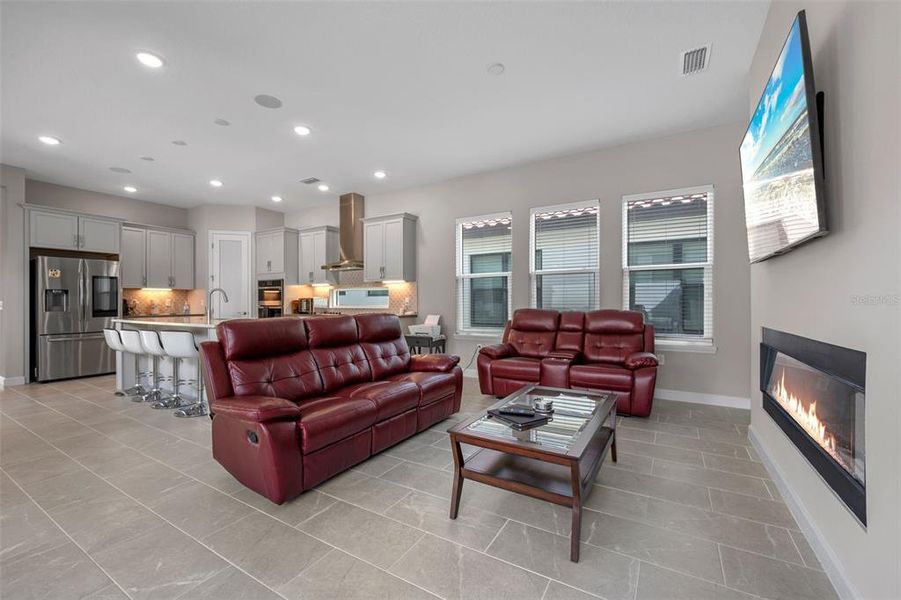 Furnished interior view inside a new home in Hampton Green at Providence, Davenport (Image 13).