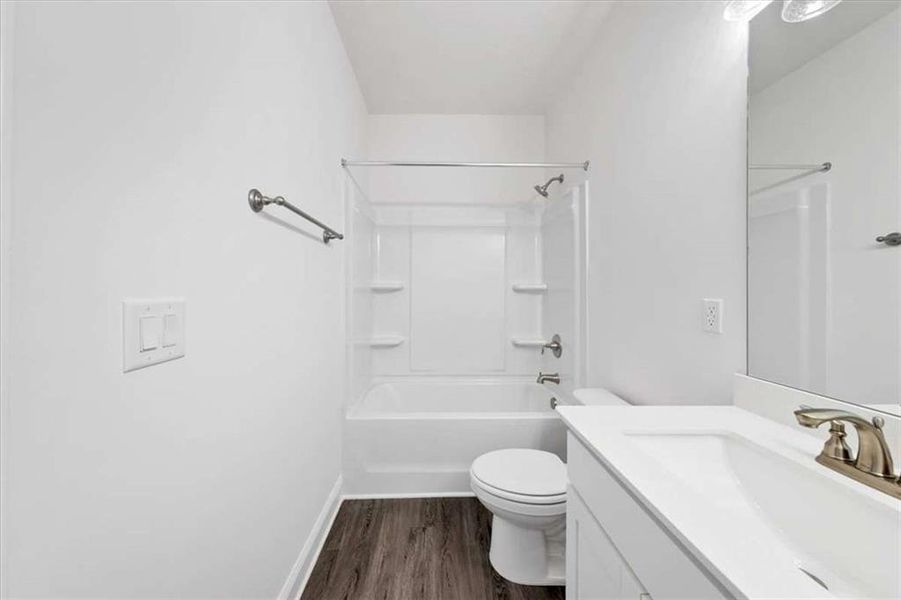 Furnished interior view inside a new home in Park Place, Bowdon (Image 10).
