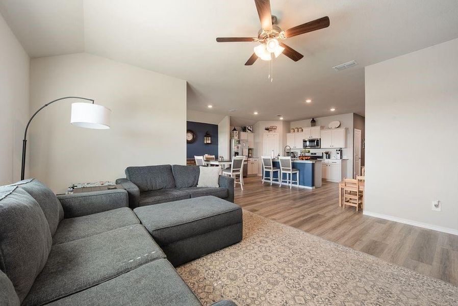 Furnished interior view inside a new home in , Fort Worth (Image 10).