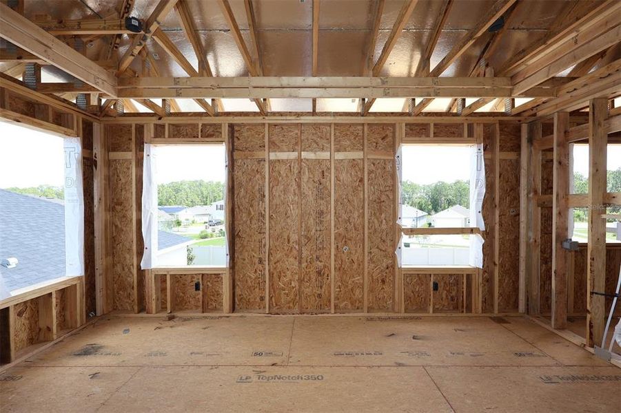 In-progress construction of a new home in Bay Lake Farms, St. Cloud, FL (Image 7).