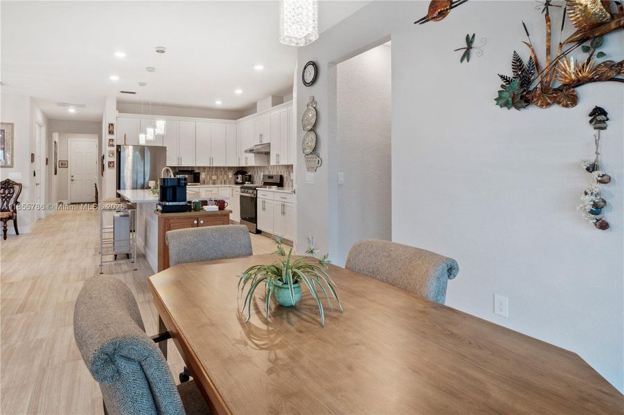 Furnished interior view inside a new home in Del Webb Tradition, Port St. Lucie (Image 25).