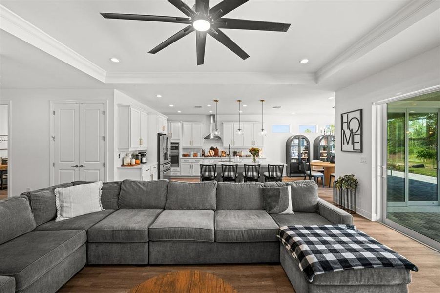 Furnished interior view inside a new home in , Punta Gorda (Image 36).