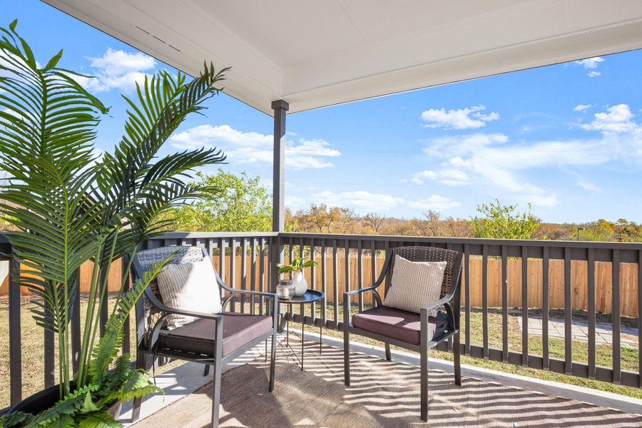 Exterior details and patio area of a home in , Pflugerville (Image 3).