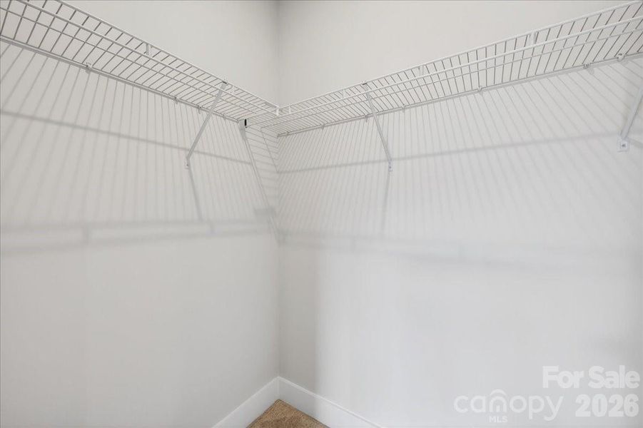 Second bedroom walk-in closet