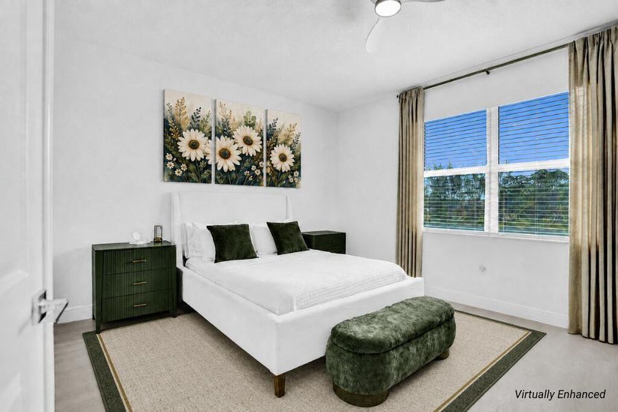 Master Bed 1 - Virtually Enhanced Master Bed 1 - Virtually Enhanced