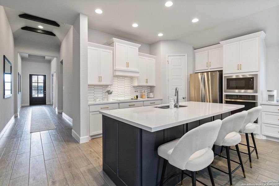 Furnished interior view inside a new home in Alsatian Oaks 50', Castroville (Image 13). Furnished interior view inside a new home in Alsatian Oaks 50', Castroville (Image 13).