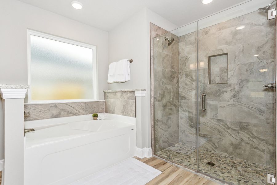 Representative furnished interior of a home built from the The Sapphire by Herbst Homes in Prosperity Point, Milton (Image 19).